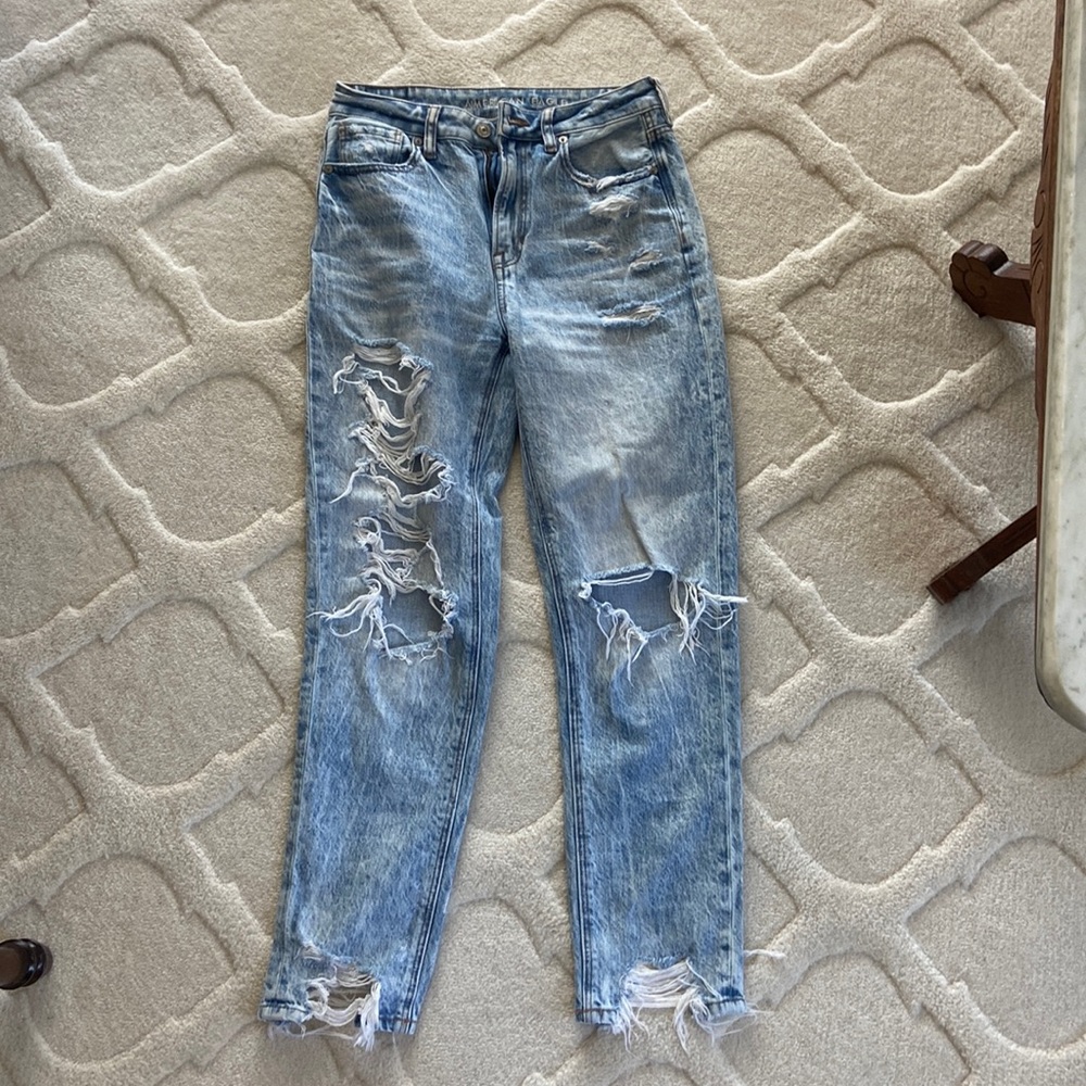 ae loose mom jeans